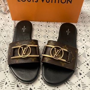 Louis Vuitton slides